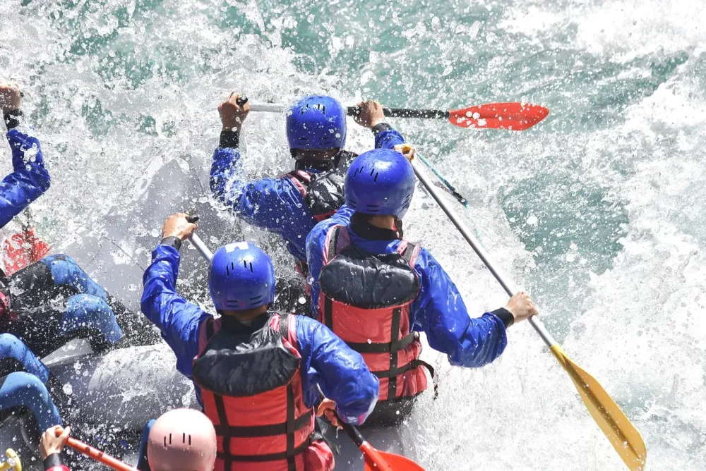 rafting