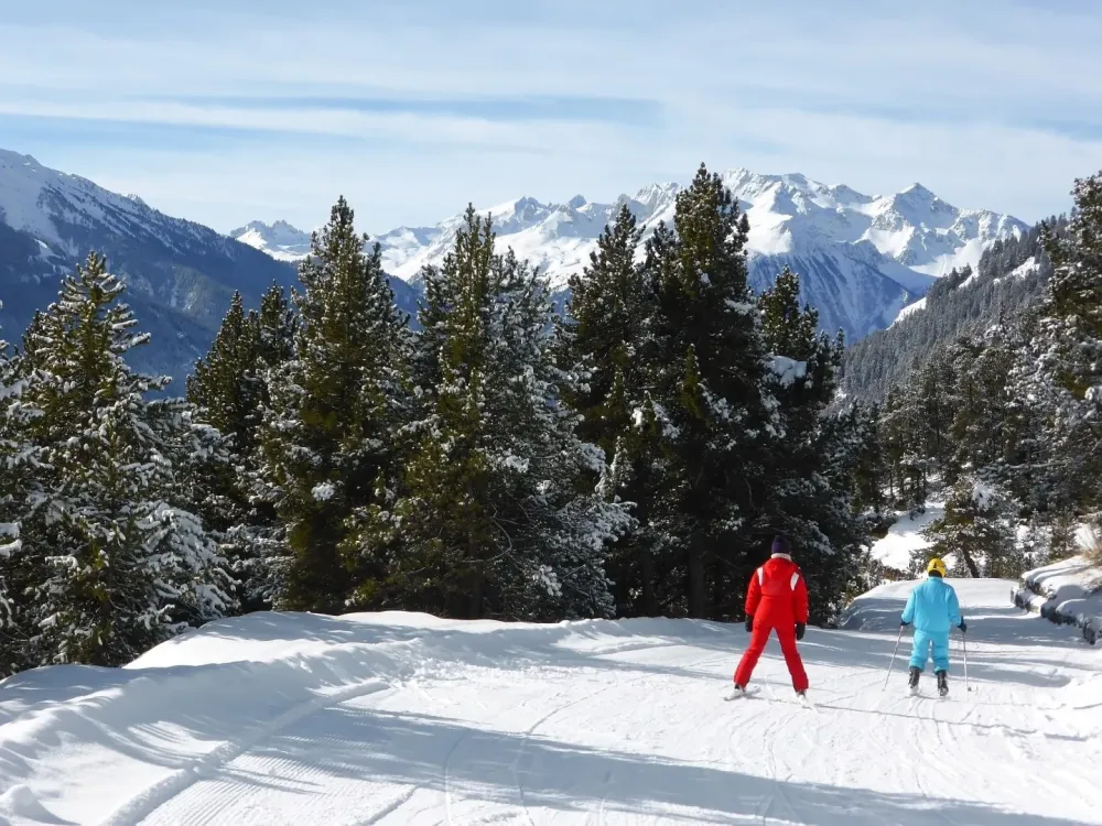 Cours de ski débutants à Cauterets